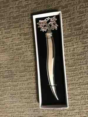 NEW 1999 Starbucks Coffee Letter Opener Silver Plated Coffee Tree Design  - Sold on eBay Oct, 24th 2019 for $15.00
