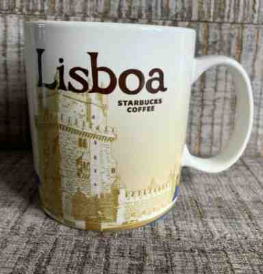 Starbucks Lisboa Portugal Mug Global Icon Series 16oz Collection Excellent - Sold on eBay Oct, 24th 2019 for $22.50