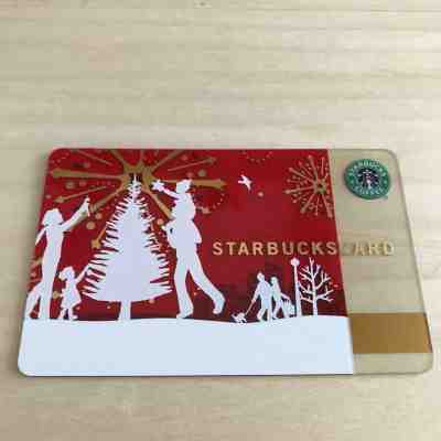 STARBUCKS JAPAN CARD Christmas LIMITED PIN INTACT Very Rare - Sold on eBay Oct, 24th 2019 for $43.50