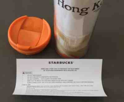 Starbucks Hong Kong Global Icon City Tumbler 2008 12 oz NEW - Sold on eBay Oct, 24th 2019 for $20.00