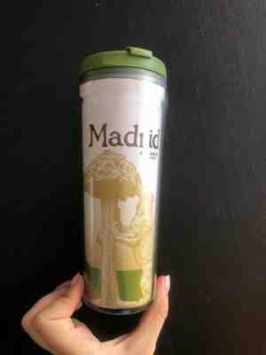 New Starbucks Global Icon Madrid  City Travel Mug Tumbler Plastic - Sold on eBay Oct, 24th 2019 for $29.00