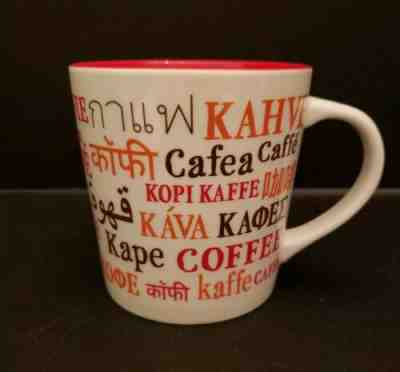 2008 Starbucks Coffee Mug International Languages Koffie Kaffe 16 Oz Cup - Sold on eBay Oct, 24th 2019 for $16.00