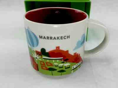 Starbucks Coffee Mug Marrakech Marrakesh Morocco You Are Here YAH NIB