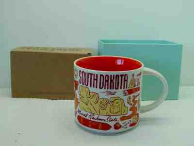 Starbucks South Dakota Coffee Cup Mug, Been There Series, Mount Rushmore State - Sold on eBay Oct, 24th 2019 for $19.99