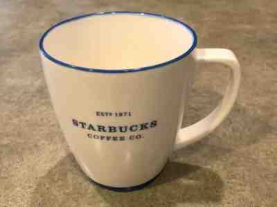 EST 1971 Starbucks Coffee Co., Oversized Coffee Mug 18 oz., 2007 Collection - Sold on eBay Oct, 24th 2019 for $19.99