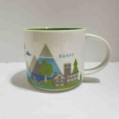 Starbucks Banff You Are Here collection Coffee Mug 2014 Cup 14 oz - Sold on eBay Oct, 24th 2019 for $44.99