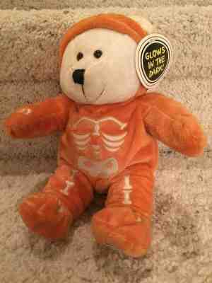Starbucks 2004 Plush Halloween Orange Skeleton Bearista NWT 35th Ed Stuffed Toy - Sold on eBay Oct, 24th 2019 for $16.00