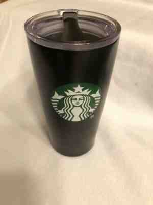 Starbucks 2018 Black Matte Green Mermaid Logo Stainless Steel 20 ounce Tumbler - Sold on eBay Oct, 24th 2019 for $19.99