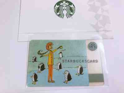 2003 STARBUCKS JAPAN SAKURA  PENGUIN CARD PIN INTACT VERY RARE - Sold on eBay Oct, 24th 2019 for $25.00