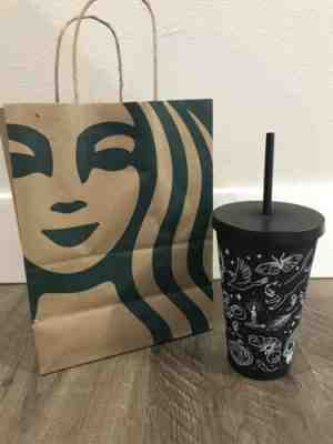 Starbucks HALLOWEEN Cup 2019 **NEW!** Spider Skull Cold Reusable Purple - Sold on eBay Oct, 24th 2019 for $45.00