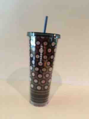 NEW Starbucks 24 oz Venti Tumbler w Blue Straw Insulated  $33.00+ Free Shipping - Sold on eBay Oct, 24th 2019 for $33.00