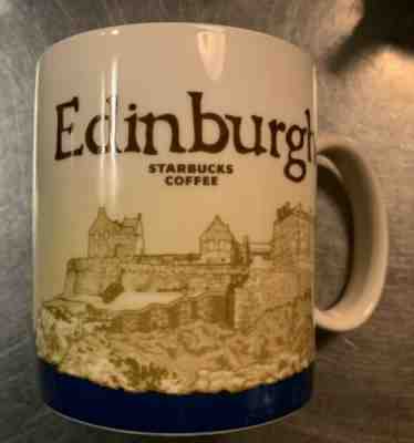 Starbucks Global Icon City Collector Series Coffee Mug, Edinburgh 2013 - Sold on eBay Oct, 24th 2019 for $41.00