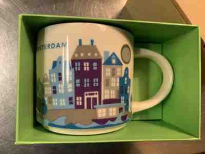 NWT Starbucks AMSTERDAM You Are Here New  Collector Series Mug with SKU - Sold on eBay Oct, 24th 2019 for $20.75