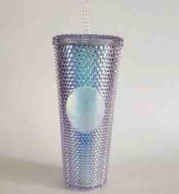 NEW 2018 RAINBOW STARBUCKS IRIDESCENT STUDDED COLD CUP UNICORN TUMBLER VENTI CUP - Sold on eBay Oct, 23rd 2019 for $89.99
