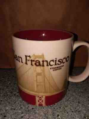 Starbucks Coffee SAN FRANCISCO Collectors Series Mug 2010 - Sold on eBay Oct, 23rd 2019 for $15.88