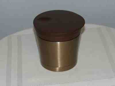 STARBUCKS STAINLESS Steel Insulated OATMEAL SOUP Thermos Spoon Brown 2010 - Sold on eBay Oct, 23rd 2019 for $22.99