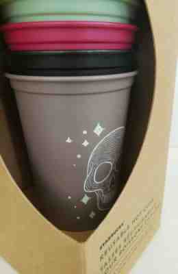 Starbucks 2019 Fall Halloween Reusable Hot Cups Limited Edition FREE SHIPPING - Sold on eBay Oct, 23rd 2019 for $24.90