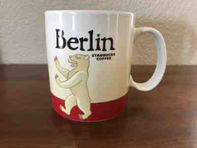 2014 STARBUCKS Berlin 16 ounce Mug Coffee Cup Bear CityScape - Sold on eBay Oct, 23rd 2019 for $19.99