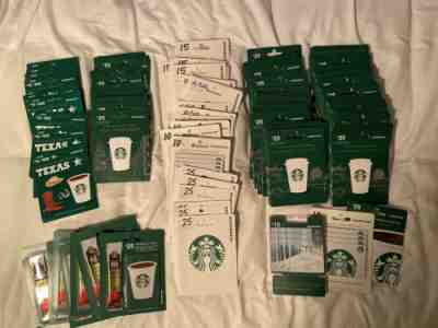 120 X Starbucks Hanger Cards Lot!Texas OC SF    New Clearance! - Sold on eBay Oct, 23rd 2019 for $39.99