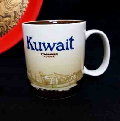STARBUCKS GLOBAL ICON SERIES KUWAIT 16OZ COFFEE MUG 2017 - Sold on eBay Oct, 23rd 2019 for $28.00