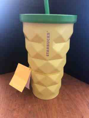 Starbucks Pineapple tumbler mug Hawaii - Sold on eBay Oct, 23rd 2019 for $29.99