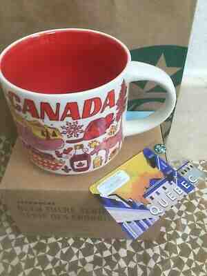 Starbucks Mug: CANADA, «BEEN THERE» Collection, New, SKU Code,14oz. - Sold on eBay Oct, 23rd 2019 for $29.00