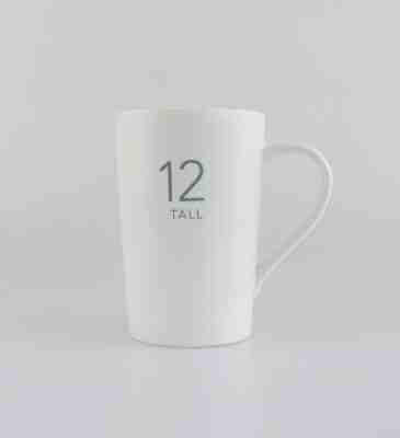 Starbucks Coffee White Mug Tea Cup 12 Tall Logo 2011 Barista  - Sold on eBay Oct, 23rd 2019 for $32.50
