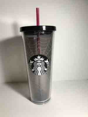 Starbucks Coffee Halloween Tumbler 2019 Glitter Venti Cup Limited Edition Fall - Sold on eBay Oct, 23rd 2019 for $35.00