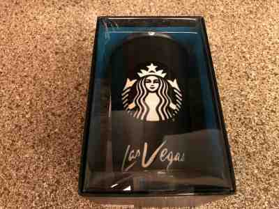 Starbucks LIMITED EDITION Las Vegas Black SWAROVSKI Crystal Ceramic Tumbler, NEW - Sold on eBay Oct, 23rd 2019 for $50.00