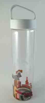 Starbucks Philadelphia Glass Water Bottle 2015 You Are Here Collection - Sold on eBay Oct, 23rd 2019 for $22.95