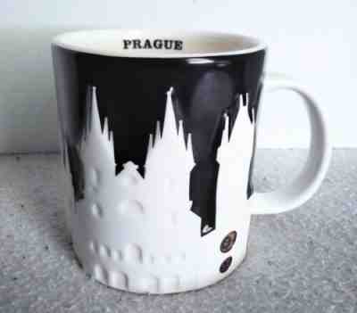 Starbucks Prague Czech Republic Relief Coffee Cup Mug 16 oz 2011 - Sold on eBay Oct, 23rd 2019 for $30.00