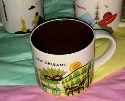 2015 Starbucks "You Are Here" Collection Mug - NEW ORLEANS - 14 oz. - Sold on eBay Oct, 23rd 2019 for $20.00