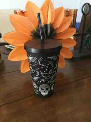 Starbucks Halloween 2019 BNWT Limited edition Skull Tumbler - 16 Oz. - Sold on eBay Oct, 23rd 2019 for $34.99
