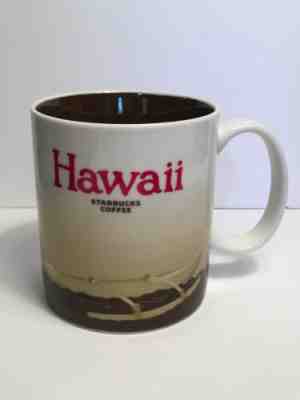 STARBUCKS COFFEE MUG HAWAII GLOBAL ICON SERIES Boat Surfer 2011 - Sold on eBay Oct, 23rd 2019 for $24.99