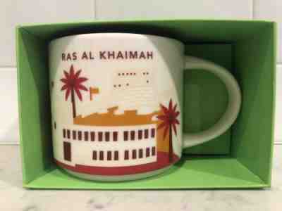 Starbucks RAS AL KHAIMAH UNITED ARAB EMIRATES Mug You Are Here YAH - Sold on eBay Oct, 23rd 2019 for $38.99