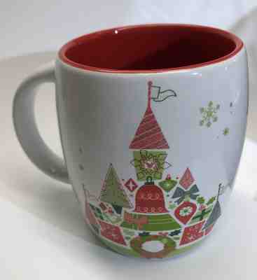 Starbucks Disney Parks Castle Holiday Christmas MUG Cup 12oz 2015 Retired - Sold on eBay Oct, 23rd 2019 for $24.95