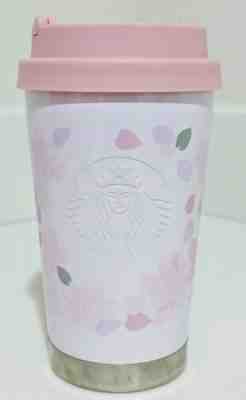 Starbucks Japan 2019 SAKURA Stainless Steel 355ml Logo Tumbler Blossom Pink EUC - Sold on eBay Oct, 22nd 2019 for $38.99