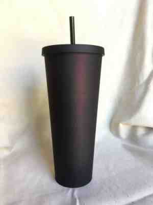 STARBUCKS HALLOWEEN 2019 TUMBLER SOLID MATTE PURPLE/RED VENTI COLD CUP FALL 24OZ - Sold on eBay Oct, 22nd 2019 for $34.95
