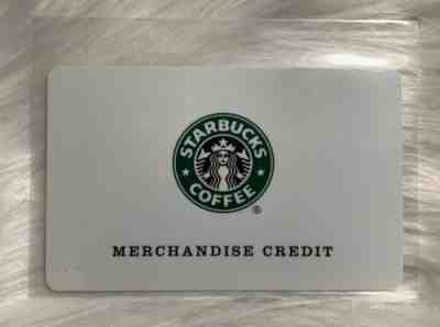 Starbucks card Merchandise Credit MEGA RARE 2001  - Sold on eBay Oct, 22nd 2019 for $201.39