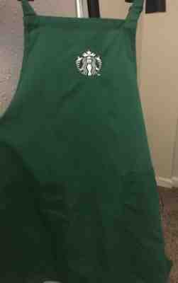 Starbucks Coffee Barista Green Apron Authentic Pre Owned - Sold on eBay Oct, 22nd 2019 for $36.00