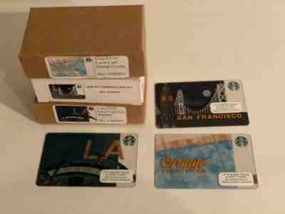 75 X Starbucks Card (3 Boxes) OC 2015,SF 2014,LA 2015 LOT!Brand New! - Sold on eBay Oct, 22nd 2019 for $24.99