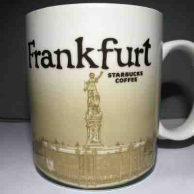 Starbucks 2012 Global Icon Collector Series City Mug Frankfurt 16 Oz - Sold on eBay Oct, 22nd 2019 for $19.99