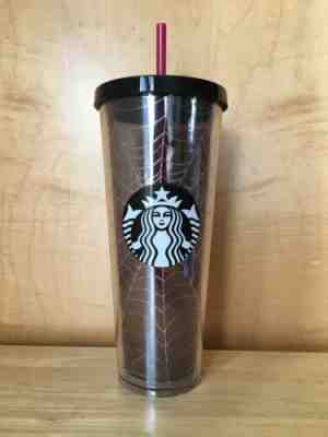 Brand New Limited Edition Starbucks Glitter Spiderweb Tumbler - Sold on eBay Oct, 22nd 2019 for $22.02