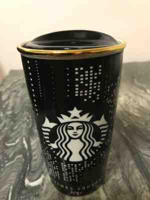 STARBUCKS  2015 NEW YORK NYC  12 Oz DOUBLE WALL TRAVELER MUG NEW  - Sold on eBay Oct, 22nd 2019 for $29.99