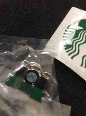 1” Starbucks Coffee Camera Employee Awarded Green Apron Hat-Pin & Free Stickers - Sold on eBay Oct, 22nd 2019 for $19.99