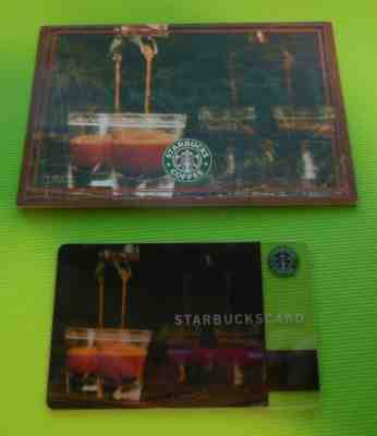 Mega Rare Starbucks 2003 German Germany DOUBLE SHOT Card w/ Orig Matching Sleeve - Sold on eBay Oct, 22nd 2019 for $139.89