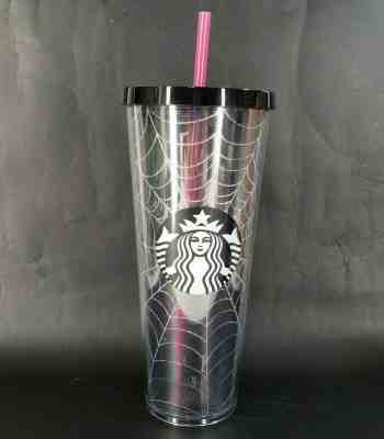 Starbucks Fall 2019 - Spiderweb Halloween Tumbler Special Edition  - Sold on eBay Oct, 22nd 2019 for $26.00