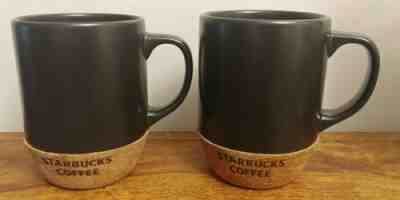 Starbucks Cork Bottom Mugs Lot Of 2 - Sold on eBay Oct, 22nd 2019 for $27.00