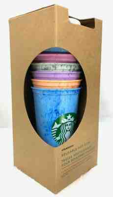 Starbucks reusable hot cups 2019 - 6 Pack perfect for Gift Set Fast Shipping - Sold on eBay Oct, 22nd 2019 for $25.99