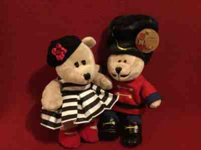 Starbucks Bearista Bears “Nutcracker Solider” (107) ~”Paris Alice Olivia” (110) - Sold on eBay Oct, 22nd 2019 for $20.00